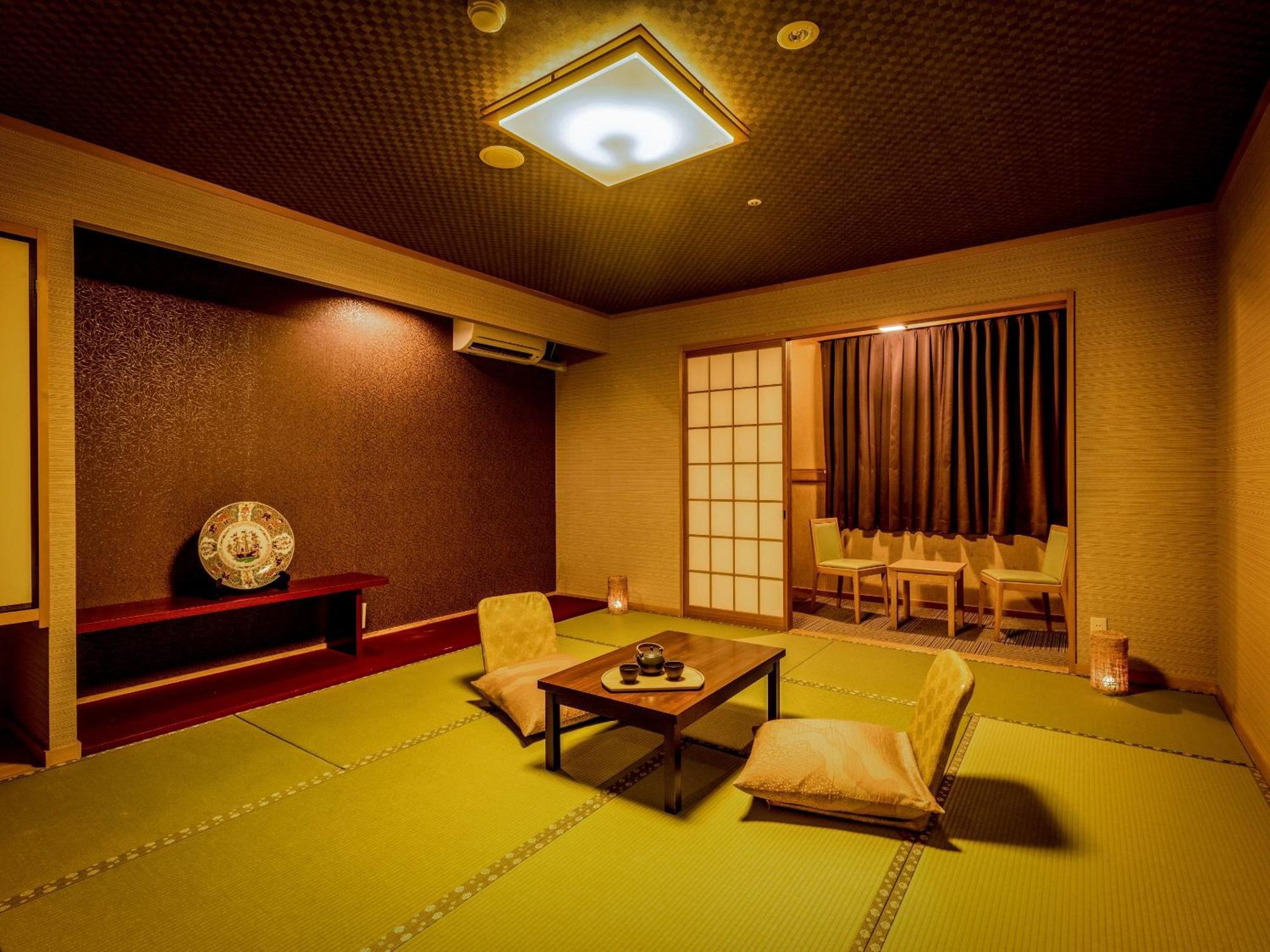 Ooedo Onsen Monogatari Miyoshiya Hotel Shin'onsen Bagian luar foto