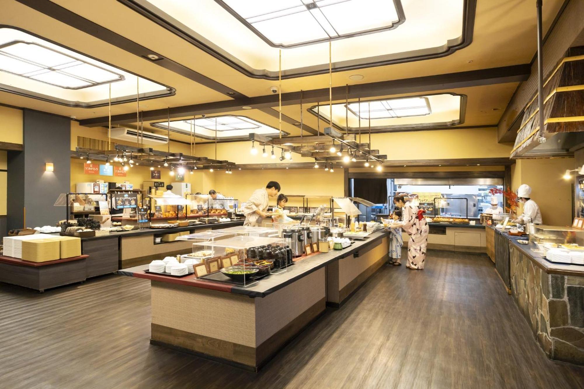 Ooedo Onsen Monogatari Miyoshiya Hotel Shin'onsen Bagian luar foto